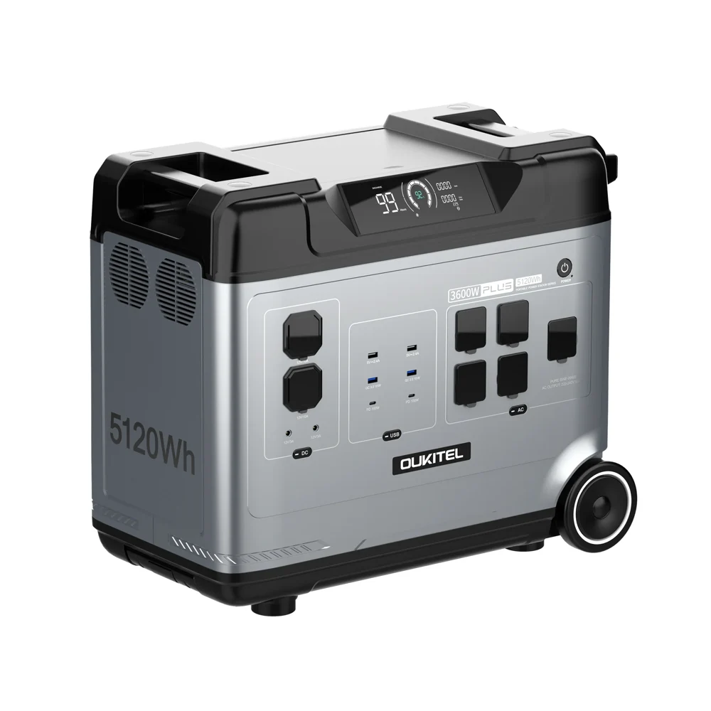 Oukitel P5000E Plus 3600W / 5120Wh LiFePO4